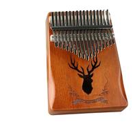 Thumb Piano Kalimba Strumento Per Principianti Portatile A 17 Tasti Kalimba Professional Tuning(17key reindeer retro)