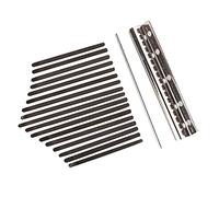 Thumb Piano, Mini Kalimba Strumenti Musicali, Kalimba African Mbira Thumb Piano Tasti di Ricambio Strumenti Musicali Parti - Argento