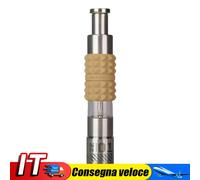 Thumb Push Pepper Mill Stainless Steel Grinder for Outdoor Barbecue (Black) IT