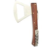 Thumbs Up! Axe Shaped Multi Apri Bottiglie a Forma di Ascia, Acciaio, Marrone, 7 x 12.5 x 1.5 cm