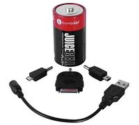 Thumbs Up Juice Cell Batteria Portatile Ricaricabile, Nero/Rosso