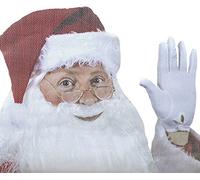 Thumbs Up RW santlhd - Ride with Santa - Adesivi per Finestra Nikolaus,