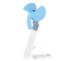 Thumbs Up! USBFAN Mini Vetilatore da scrivania USB, Bianco Celeste