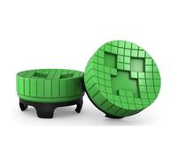 KontrolFreek Minecraft Performance Thumbsticks® - Creeper Editon | PlayStation 5 (PS5) e PlayStation 4 (PS4) | 2 Thumbstick di altezza media