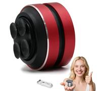 Thumpy Speaker, Thumpy Mini Bone Conduction Bluetooth Speaker with Suction Cup, Waterproof Compact Speakers, Portable Wireless Stereo, for Shower, Kitchen, Travel, and Outdoor (1Pc,Red)