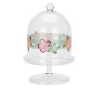 THUN - Alzatina in vetro - vetro borosilicato - Collezione Giardino di Primavera - Ø 12.5 cm - 20 cm h