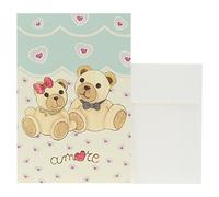 THUN - Amore Biglietto d'Auguri, Carta, Multicolore, 16.1 x 11.2 x 0.2 cm