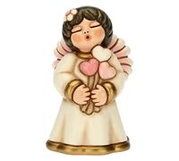 THUN - Angelo Bimba con Cuori Decorato a Mano - Ceramica - Bomboniere