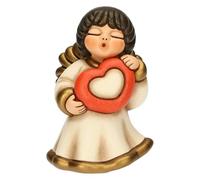 THUN - Angelo custode "Amore"- cernamica - Collezione Angeli - 5,0 x 4,8 x 7,5 cm