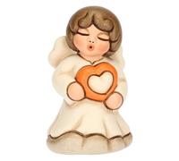 THUN - Angelo sonnellino - Amore- ceramica - Collezione Angeli - 4.3 x 3.8 x 7.1 cm