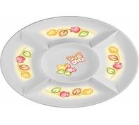 THUN - Antipastiera Grace - Linea Grace, Home Is Where Your Family Is - Cucina, per la Tavola - Porcellana - Ø 24,3 x 2,4 cm