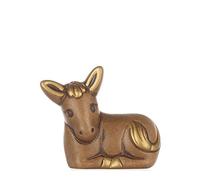 Asino Presepe Classico Thun cm7 colore marrone naturale