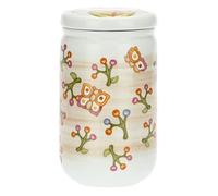THUN - Barattolo per caffè, Biscotti e Farina in Ceramica Decorata, Versione Grande - Linea Fall in Love - per La Cucina - Ceramica