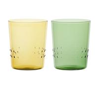 THUN Bicchiere Pasqua, vetro borosilicato, Collezione Giardino di Primavera, 500 ml