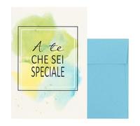 THUN - Biglietto d'auguri A te che sei speciale - carta - Cartoleria - 11 x 16 cm