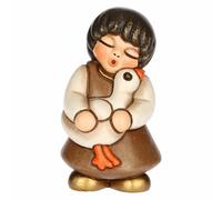 Presepe Classico Thun, Bimba con oca bianco