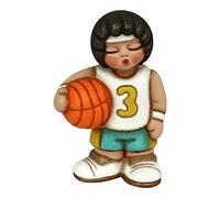 THUN - Bimbo Giocatore di Basket, Bomboniere Battesimo, Ceramica, I Classici
