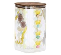 THUN Biscottiera in Vetro Borosilicato Incanto di Primavera, 4 L