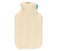 THUN - Boule acqua calda con cover in tricot jaqard AbbracciAMI, tortora