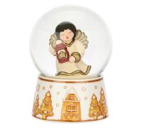 THUN - Boule de neige con angelo di Natale, media-Ø 7,9 cm - 11 cm h