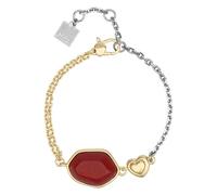 THUN - Bracciale con pietra e cuore - ceramica - Collezione Dedicato a Te - 16 + 3 cm