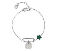 THUN - Bracciale con stella e pendente "Cancro" - metallo e ceramica - Collezione Dedicato a te - 16 + 3 cm