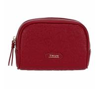 THUN - Bustina in ecopelle bordeaux, piccola, 16x11 cm, altezza 7 cm, collezione Sempre con me
