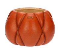 THUN - Cachepot medio- ceramica - Collezione Plumè - 23 x 23 x 14,7 cm