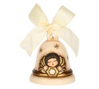 THUN Campanella con Angelo in Ceramica Collezione Magia del Natale Campanella