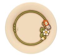 THUN - Centrotavola - ceramica - Collezione Country Bloom - 30,1 x 30,1 x 3,2 cm