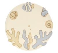 THUN, Centrotavola in Ceramica Decorata a Mano, Casa e Cucina, Linea Mare da Amare, Ø 30 cm, Spessore 3.2 cm