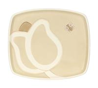 THUN, Centrotavola in Ceramica Decorata a Mano, Linea Iconic Elegance, Idea Regalo per la Casa, 30 x 28 x 2.5 cm