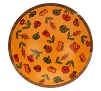 THUN, Ciotola in Legno d'Acacia di Dimensione Maxi, Linea Estate Fantastica, Ø 28 cm; 8 cm h