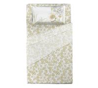 THUN Completo Letto Piazza e Mezza in Cotone - lenzuola 4 Bloom multicolor B201470