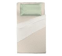 THUN - Set letto federa verde - Linea Iconic Elegance - S - 100% cotone