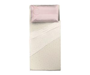 THUN Completo Letto Singolo - lenzuola Cotone Iconic Elegance Daisy Pink B201056