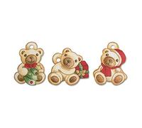 THUN ® - Confezione 3 bigliettini chiudipacco Teddy