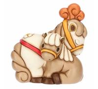 Thun Coppia cavalli Priscilla e Lea in ceramica Eolia