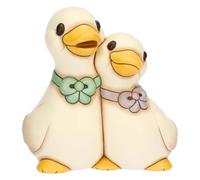 THUN Coppia oche, Ceramica, Collezione Giardino di Primavera, 16,2 x 11,7 x 17 cm
