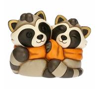 THUN coppia procioni in ceramica