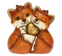 THUN Coppia volpe con cuore dorato