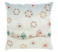 THUN - Copricuscino Quadrato in Velluto - Linea Regali d'inverno - Idea Regalo Natale 2022-45x45 cm