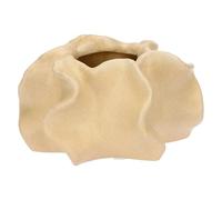 THUN Coprivaso Beige Piccolo, Stoneware, Collezione Mare da Amare, 13 x 13 x 7 cm