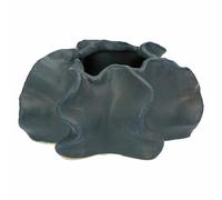 THUN Coprivaso Blu Medio, Stoneware, Collezione Mare da Amare, 18 x 18 x 9 cm
