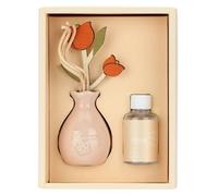 Thun Diffusore di Profumo Tulipano Ceramica Rosa, Giallo, Verde 6x4x6 cm