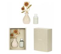 THUN, Diffusore per Ambienti Decorato con Girasole in Porcellana, Idea Regalo per la Casa, 50 ml