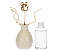 THUN - Diffusore Natale, avorio in porcellana, 100 ml, collezione Fragrances
