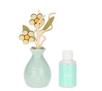 THUN, Diffusore per Ambienti Decorato con Margherita in Porcellana, Idea Regalo per la Casa, 50 ml