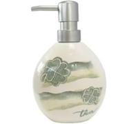Thun Dispenser Sapone in Ceramica, con Quadrifoglio, Stile Elegante