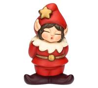THUN - Elfo Birbo in ceramica, medio-5.7 * 7.5 * 12.0